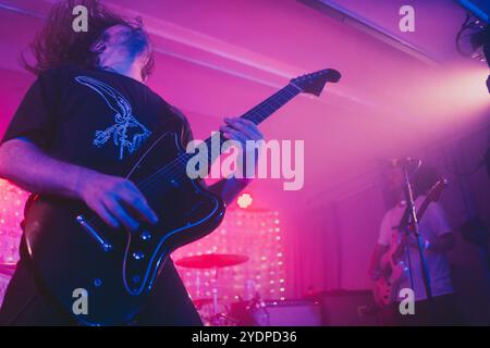 I DZ Deathrays vivono a YES, Manchester Foto Stock