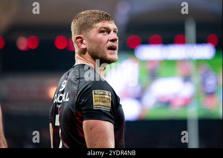 Tolosa, Francia. 27 ottobre 2024. Jack Willis di Tolosa durante il campionato francese Top 14 rugby match tra Stade Toulousain e RC Toulon il 27 ottobre 2024 allo Stadium de Toulouse di Tolosa, Francia - foto Nathan Barange/DPPI Credit: DPPI Media/Alamy Live News Foto Stock