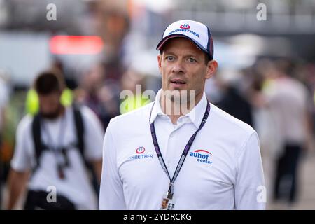 Città del Messico, Vereinigte Staaten. 27 ottobre 2024. Alexander Wurz (Oesterreich, Ex Rennfahrer, ORF TV Experte), mex, Formel 1 Weltmeisterschaft, Grand Prix von Mexiko City, autodromo Hermanos Rodriguez, Rennen, 27.10.2024 foto: Eibner-Pressefoto/Michael Memmler credito: dpa/Alamy Live News Foto Stock