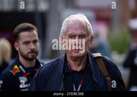 Città del Messico, Vereinigte Staaten. 27 ottobre 2024. Helmut Marko (Oracle Red Bull Racing, Motorsportchef), mex, Formel 1 Weltmeisterschaft, Grand Prix von Mexiko City, autodromo Hermanos Rodriguez, Rennen, 27.10.2024 foto: Eibner-Pressefoto/Michael Memmler Credit: dpa/Alamy Live News Foto Stock