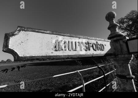 Indicazioni stradali per Old Cheshire Foto Stock