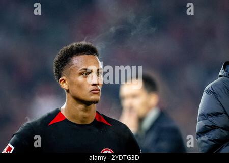 Berlino, Germania. 27 ottobre 2024. Tuta dell'Eintracht Frankfurt si è vista dopo la partita di Bundesliga tra l'Union Berlin e l'Eintracht Frankfurt ad an der alte Försterei a Berlino. Credito: Gonzales Photo/Alamy Live News Foto Stock