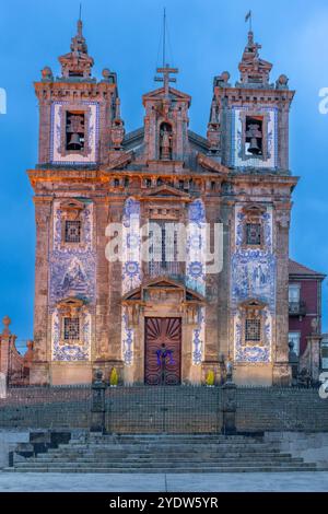 Chiesa di San Ildefonso, patrimonio dell'umanità dell'UNESCO, Porto (Oporto), Norte, Portogallo, Europa Foto Stock