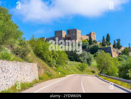 Monsaraz, Reguengos de Monsaraz, distretto di Evora, Alentejo, Portogallo, Europa Foto Stock