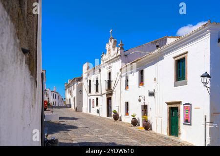 Monsaraz, Reguengos de Monsaraz, distretto di Evora, Alentejo, Portogallo, Europa Foto Stock