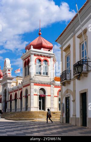 Loule Market, Loule, Algarve, Portogallo, Europa Foto Stock