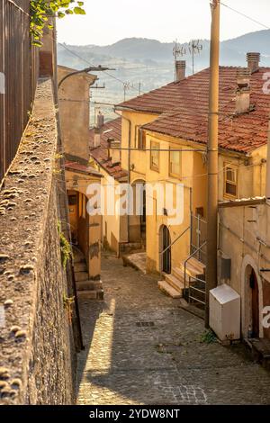 Pescolanciano, Isernia, Molise, Italia, Europa Foto Stock