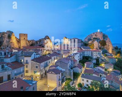 Pietrabbondante, Isernia, Molise, Italia, Europa Foto Stock