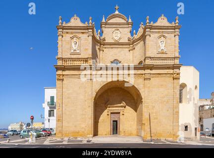 Chiesa di San Francesco d'Assisi, Gallipoli, Lecce, Salento, Puglia, Italia, Europa Foto Stock