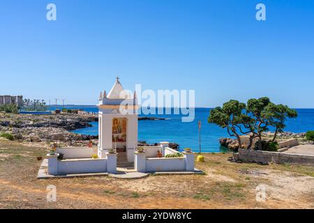 Cappella votiva, Santa Maria al bagno, Nardo, Lecce, Salento, Puglia, Italia, Europa Foto Stock