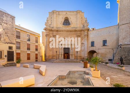 Chiesa madre, chiesa madre, Tricase, Lecce, Salento, Puglia, Italia, Europa Foto Stock