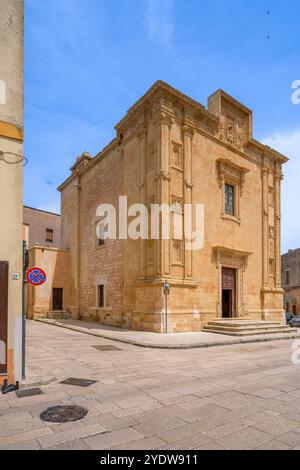 Chiesa di Sant'Angelo, Tricase, Lecce, Salento, Puglia, Italia, Europa Foto Stock