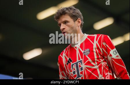 Bochum, Germania. 27 ottobre 2024. Thomas Müller (FCB) VfL Bochum - FC Bayern München 27.10.2024 Copyright (nur für journalistische Zwecke) di : Morit Foto Stock