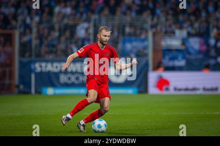 Bochum, Germania. 27 ottobre 2024. Konrad Laimer (FCB) VfL Bochum - FC Bayern München 27.10.2024 Copyright (nur für journalistische Zwecke) di : Morit Foto Stock