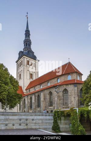 La chiesa di San Nicola è un'ex chiesa medievale di Tallinn, Estonia, in Europa Foto Stock