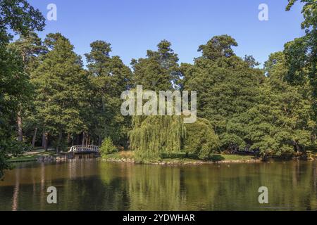 Il Parco Botanico Palanga è un parco paesaggistico nella regione costiera lituana Foto Stock