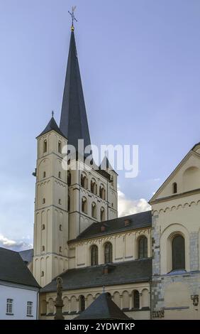 Chiesa di San Nicola e San Medardus nell'Abbazia di Brauweiler, Germania, Europa Foto Stock