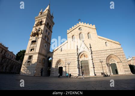 Messina, Italia - 22 maggio 2024: Basilica Cattedrale di Santa Maria Assunta. Foto Stock