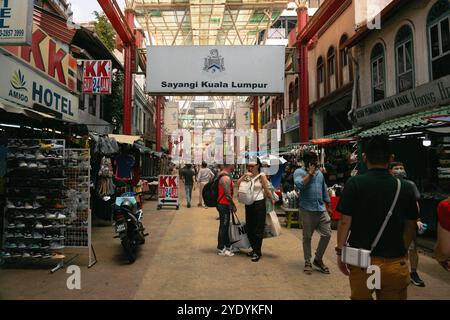 Jalan Petaling Street Market. Città cinese. Foto Stock