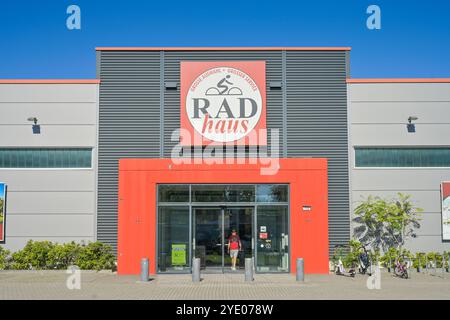 Radhaus, Wetzlarer Straße, Babelsberg, Potsdam, Brandeburgo, Deutschland *** Radhaus, Wetzlarer Straße, Babelsberg, Potsdam, Brandeburgo, Germania Foto Stock