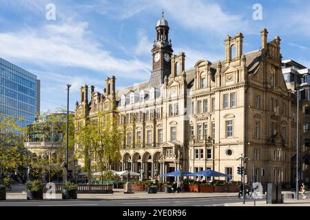 Ex ufficio postale generale, City Square, Leeds, West Yorkshire, Inghilterra, REGNO UNITO Foto Stock
