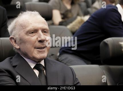 Parigi, Francia. 30 giugno 2015. Francesco Pinault partecipa alla presentazione del film le Prophete all'Istituto del mondo Arabo di Parigi Foto Stock