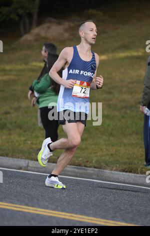Runners alla Marine Corp Marathon ottobre 27 2024 Foto Stock