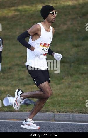 Runners alla Marine Corp Marathon ottobre 27 2024 Foto Stock