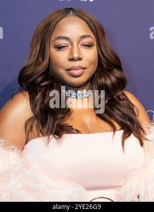 New York, Stati Uniti. 28 ottobre 2024. Kela Walker partecipa all'annuale Angel Ball di Gabrielle's Angel Foundation a Cipriani Wall Street a New York il 28 ottobre 2024 Credit: SIPA USA/Alamy Live News Foto Stock