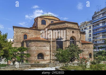 Hagia Sophia a Salonicco, in Grecia, è una delle chiese più antiche di quella città, l'Europa Foto Stock