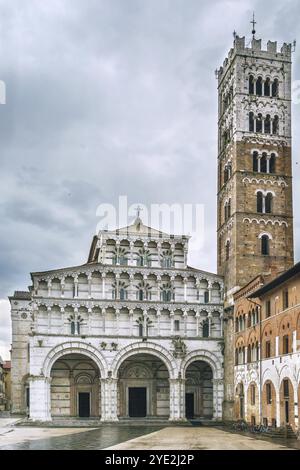 La Cattedrale di Lucca (Duomo di Lucca) è una cattedrale cattolica dedicata a San Martino a Lucca, in Italia, in Europa Foto Stock