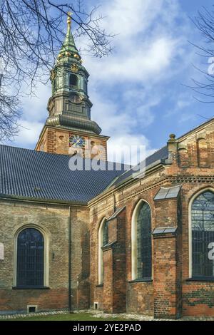 La chiesa di San Pietro è la chiesa parrocchiale della comunità germanofona di Copenaghen, Danimarca, Europa Foto Stock