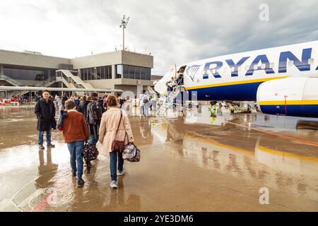Aeroporto di Girona, Catalogna, Spagna Foto Stock