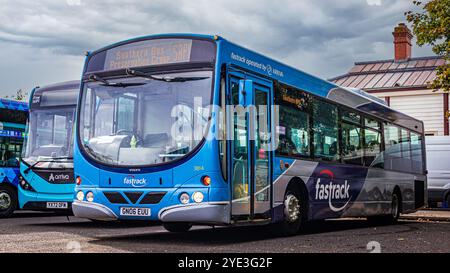 GN06 EUU - Volvo B7RLe Wright Eclipse Gemini - arriva Kent Thameside - Fastrack [conservato] Foto Stock