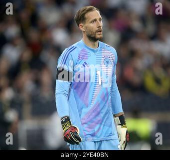 Oliver Baumann (GER) . Deutschland -Niederlande . Fussball-Länderspiel 2024, Freundschaftsspiel . München, GER, 14.10.2024, foto: Avanti/Ralf Poller . Le normative DFB vietano qualsiasi utilizzo di fotografie come sequenze di immagini e/o quasi-video. Foto Stock