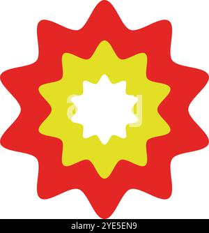 Icona di bombardamento e tiro. Icona esplosione. Vettore modificabile. Illustrazione Vettoriale