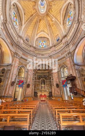 ASTI, ITALIA - 10 SETTEMBRE 2024: Chiesa di Santa Caterina Foto Stock