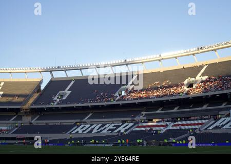 Buenos Aires, Argentina, MAS Monumental Stadium River Plate Stadium durante la semifinale di Coppa Libertadores (2/2) - River Plate vs Atlético Mineiro - MAS Monumental Stadium Mar 29 ottobre 2024 (Patricia Perez Ferraro/SPP) crediti: SPP Sport Press Photo. /Alamy Live News Foto Stock