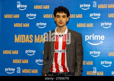 29 ottobre 2024, Liverpool, regno unito: CAMPBELL WALLACE (Ringo Starr) alla premiere del film di Amazon prime Midas Man, al The FACT Cinema , Liverpool, UK - un biopic sulla vita e la carriera del manager del Beatlesâ€™ Brian Epstein. (Credit Image: © Andy Von Pip/ZUMA Press Wire) SOLO PER USO EDITORIALE! Non per USO commerciale! Foto Stock