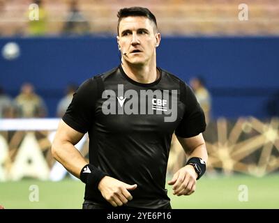 Manaus, Brasile. 29 ottobre 2024. AM - MANAUS - 10/29/2024 - BRASILIANO B 2024, AMAZONAS x BOTAFOGO-SP - arbitro Rafael Rodrigo Klein durante la partita tra Amazonas e Botafogo-SP allo stadio Arena da Amazonia per il campionato brasiliano B 2024. Foto: Antonio Pereira/AGIF (foto di Antonio Pereira/AGIF/Sipa USA) credito: SIPA USA/Alamy Live News Foto Stock