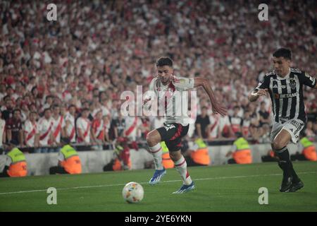 Buenos Aires, Argentina, MAS Monumental Stadium Libertadores Cup semifinale (2/2) - River Plate vs Atlético Mineiro - MAS Monumental Stadium Mar 29 ottobre 2024 (Patricia Perez Ferraro/SPP) credito: SPP Sport Press Photo. /Alamy Live News Foto Stock