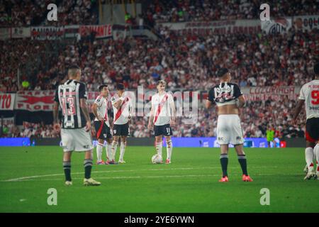 Buenos Aires, Argentina, MAS Monumental Stadium Libertadores Cup semifinale (2/2) - River Plate vs Atlético Mineiro - MAS Monumental Stadium Mar 29 ottobre 2024 (Patricia Perez Ferraro/SPP) credito: SPP Sport Press Photo. /Alamy Live News Foto Stock