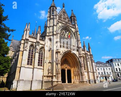 Le principali attrazioni di Bruxelles, cuore dell'Europa, Belgio Foto Stock