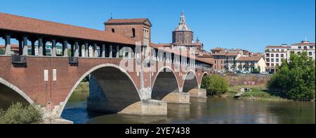 Pavia - Ponte Copreto. Foto Stock