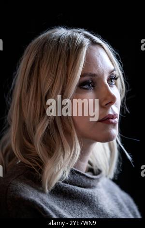 2024-10-03 "Isabel Eriksson" (alias per proteggere la sua vera identità) fu drogata con rohypnol, rapita e rinchiusa in un bunker per sei giorni dal dottor Martin Trenneborg (soprannominato Josef Fritzl della Svezia) nel settembre 2015. Foto: Anna-Karin Nilsson / Expressen / TT code 7141 Foto Stock