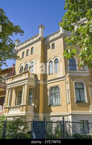 Villa, Mangerstrasse 32, Berliner Vorstadt, Potsdam, Brandeburgo, Germania, Europa Foto Stock