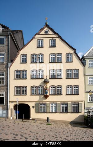 Wetzlar, Kornmarkt 5, Haus zum Römischen Kaiser Foto Stock