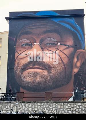 Attingendo ad un edificio ad Amalfi. 12 ottobre 2024. Foto di alta qualità Foto Stock