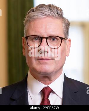 KEIR STARMER, primo ministro britannico il 5 luglio 2024. Foto: Simon Dawson/No 10 Downing Street. Foto Stock