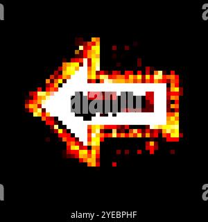 Luce retrò aperta, design eccellente per qualsiasi scopo. Sfondo scuro Illustrazione Vettoriale